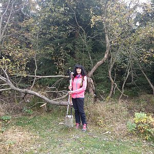 Maja na vrcholu Radegast (10.10.2020 14:23)