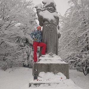 Verysek na vrcholu Radegast (20.1.2019 12:37)