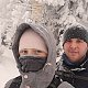 Markéta Čeníková na vrcholu Radegast (13.2.2021 13:10)