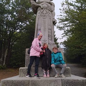 Park NiNi na vrcholu Radegast (4.1.2021 15:05)
