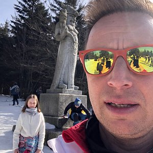 vito na vrcholu Radegast (24.2.2021 11:30)