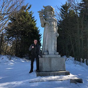 Pospa na vrcholu Radegast (17.2.2019 10:52)