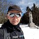 Pavel Skřičík na vrcholu Radegast
