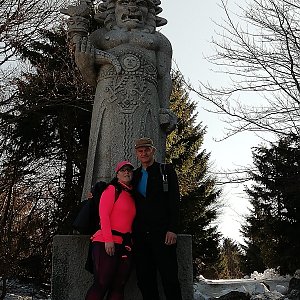 Oyunke na vrcholu Radegast (31.3.2019 9:57)