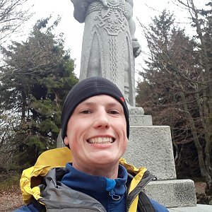 Pepa Sabo na vrcholu Radegast (13.5.2019 14:02)