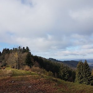 Marcela Kubíčková na vrcholu Čerňanská Kyčera (6.11.2022 9:50)