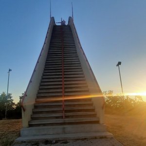 Ondřej Garaj on the summit of Vápnik (Šiklóš) (2.7.2022 20:20)