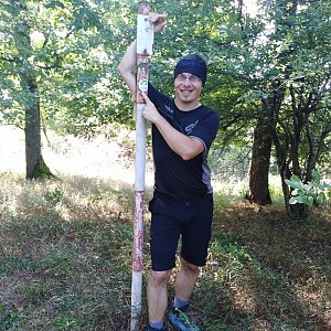 Jozef Farkaš on the summit of Observation Tower (6.8.2018 13:37)