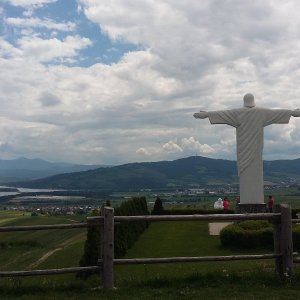 Betička on the summit of Grapa (26.5.2018 13:31)