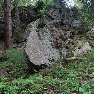 Bouřka na vrcholu Ždánov - JV vrchol (13.6.2020 14:14)