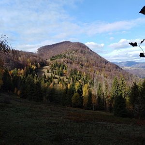 Jozef Farkaš on the summit of Veľký Radzim (31.10.2018 11:24)