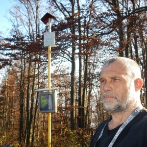 Rastislav Biarinec on the summit of Veľký Radzim (25.10.2019 15:01)