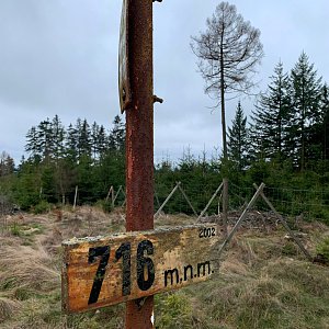 Jan Matiášek na vrcholu Štitarský vrch (20.3.2023 11:57)