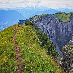 Jiří Králík na vrcholu Greimuth (7.8.2021 14:17)