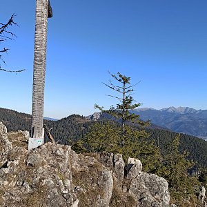 Ľuboš on the summit of Pravnáč (14.11.2022 12:20)