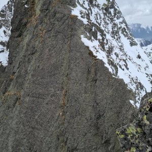 Pavel Svoboda on the summit of Belasá veža (28.3.2025 12:30)