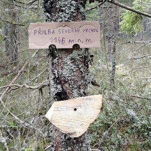 Vladimír Grančay na vrcholu Přilba - S vrchol (10.3.2024 12:36)