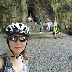 Marcela Kubíčková na vrcholu Panna Marie ve Skále (6.6.2021 15:16)