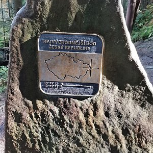 Radim Fcb on the summit of Easternmost Point of the Czech Republic (24.10.2021 12:21)