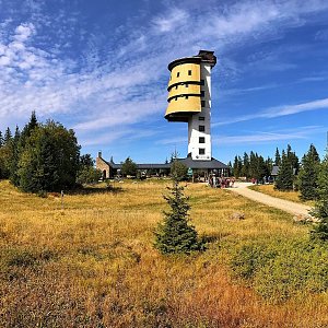 Martin Matějka na vrcholu Poledník (22.9.2019 12:50)