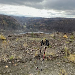 Radka D na vrcholu Na Břehu (17.11.2023 12:40)