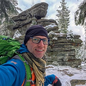 ToniCzech na vrcholu Komáří vrch (5.5.2019 10:15)