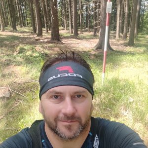 Radek Pavel on the summit of Šerava (12.7.2026 12:52)