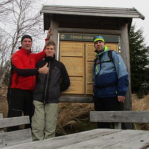Michal Kříž na vrcholu Vyhlídka nad prameny Vltavy (13.11.2021 11:41)