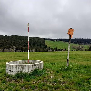 Ráďa Hojdís na vrcholu U Českých chalup (23.5.2021 22:16)