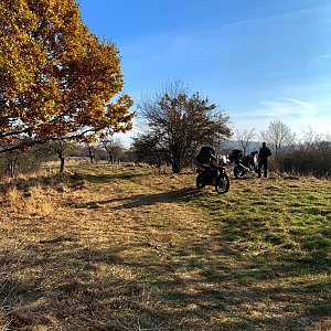 Jan Matiášek na vrcholu Jezevčík (31.10.2021 9:43)
