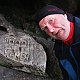 Michal Kříž on peak Thousand Stone