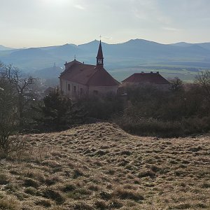 Navi on the summit of Holý vrch (28.2.2023 16:15)