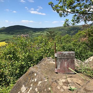 Ivetast na vrcholu Blešenský vrch (30.5.2021 12:10)