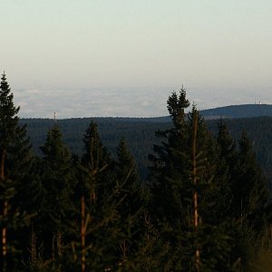 Bouřka na vrcholu Stráž (14.11.2022 8:25)