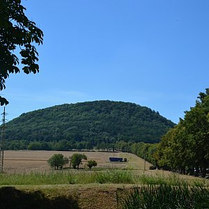 Chmur na vrcholu Říp (30.7.2020 11:52)