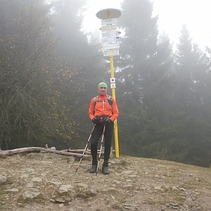 Čestmír Kubíček na vrcholu Stratenec (2.11.2019 11:03)