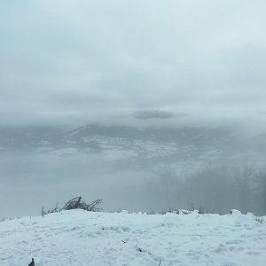 Milan Meravy na vrcholu Skalka (14.12.2021 11:56)