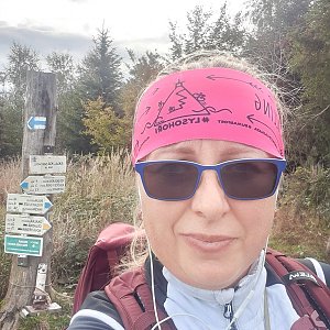 Marcela Pitříková na vrcholu Skalka (2.10.2022 16:01)