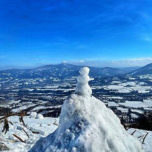 Biker.P na vrcholu Skalka (21.2.2021 11:56)