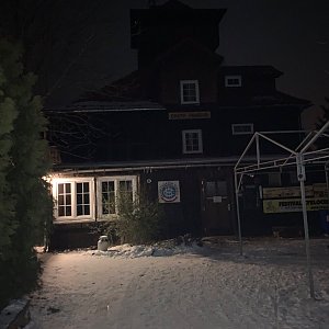 Stanislav Jára na vrcholu Malá Prašivá (8.1.2020 19:00)