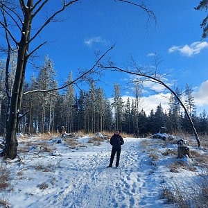 Evík na vrcholu Malá Prašivá (24.1.2021 15:08)