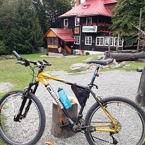 Filip Šimon na vrcholu Malá Prašivá (20.8.2021 10:43)