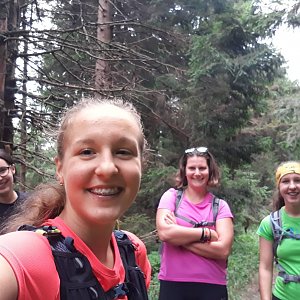 Hanka Ličková na vrcholu Malý Travný (13.9.2019 16:31)