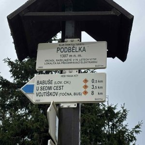Homie88 na vrcholu Podbělka (4.10.2025 15:30)