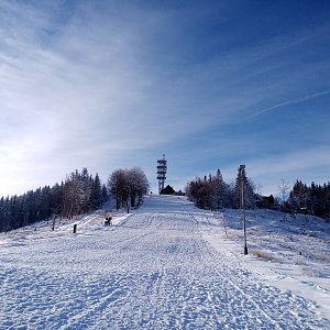 Milan Meravy na vrcholu Malý Javorový (24.1.2022 14:31)