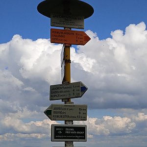 Libor Raszka on the summit of Malý Javorový (30.5.2022 16:30)