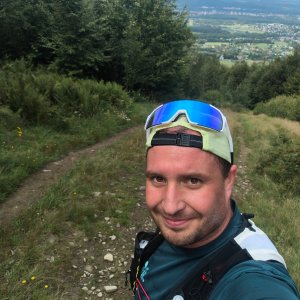 Bartek_na_cestach on the summit of Malý Javorový (19.8.2026 13:18)