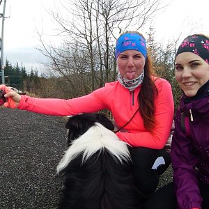 Paula Siudová na vrcholu Malý Javorový (3.3.2019 15:35)