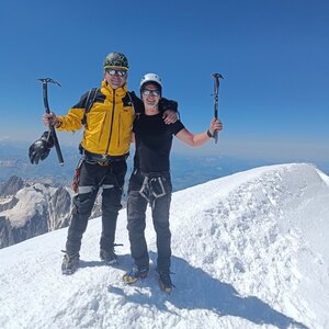 Mira Fo na vrcholu Mont Blanc (6.8.2024 0:00)