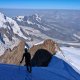 Martin Horáček na vrcholu Dufourspitze / Monte Rosa